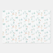 Feuille De Papier Cadeau Personalized Goose Christmas Wrapping Paper Sheets (Devant)