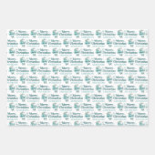 Feuille De Papier Cadeau Personalized Santa Wrapping Paper Sheets (Devant 2)