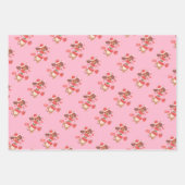 Feuille De Papier Cadeau Personalized Whimsical Wiener Dog Holiday (Devant)