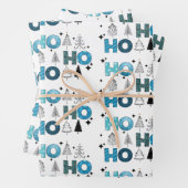 Feuille De Papier Cadeau Personnaliser Santa Claus (En situation)