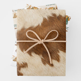 Feuille De Papier Cadeau Pet Cow-Boy Vêtements de cow-boy pour bébé Baby Sh