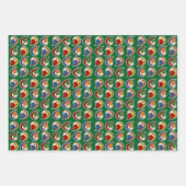 Feuille De Papier Cadeau Petal Paisley Rhythm (Devant 3)