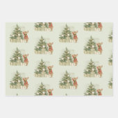 Feuille De Papier Cadeau Peter Rabbit Christmas tree (Devant 2)