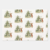 Feuille De Papier Cadeau Peter Rabbit Christmas tree (Devant)