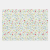 Feuille De Papier Cadeau Peter Rabbit | Motif d'aquarelle enchantée (Devant 3)