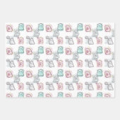 Feuille De Papier Cadeau Petit Ghost (Devant)