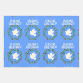 Feuille De Papier Cadeau Petit renne mignon et coquin (Devant 2)