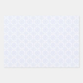 Feuille De Papier Cadeau Petite Aquarelle Bleue Dumpling Baby shower garçon (Devant 3)