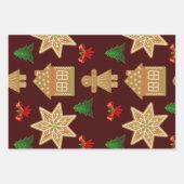 Feuille De Papier Cadeau Petits cadeaux de Noël (Devant)