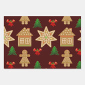 Feuille De Papier Cadeau Petits cadeaux de Noël (Devant 3)