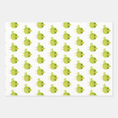 Feuille De Papier Cadeau Petits oiseaux (Devant)