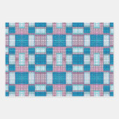 Feuille De Papier Cadeau Peyote Stitch Mosaic Beading Tile Motif sans coutu (Devant)