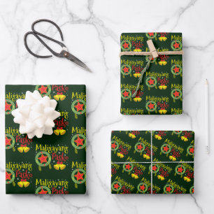 Feuille De Papier Cadeau Philippines Noël philippin Maligayang Pasko