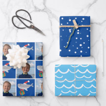 Photo de requin Père Noël