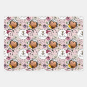 Feuille De Papier Cadeau Photo Floral Queen Bee (Devant 2)