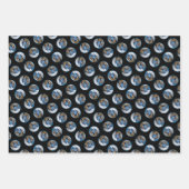 Feuille De Papier Cadeau Photo originale du vol Nuthatch à poitrine blanche (Devant 3)