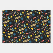 Feuille De Papier Cadeau Physique des sciences (Devant)