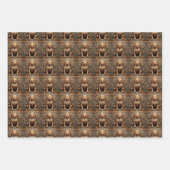 Feuille De Papier Cadeau Pi Xiu Mythical Guardian Asian Art Sheet Gift Wrap (Devant 3)