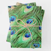 Feuille De Papier Cadeau Pic Exotique Vibrant (En situation)