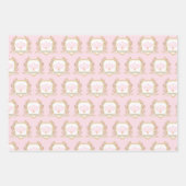 Feuille De Papier Cadeau Pickleball Anniversaire (Devant)