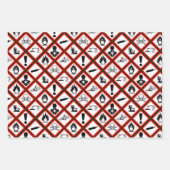 Feuille De Papier Cadeau Pictogrammes de danger d'Osha (Devant 3)