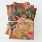 Feuille De Papier Cadeau Pierre-Auguste Renoir - Rose (En situation)