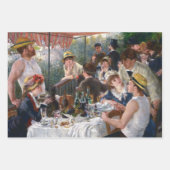 Feuille De Papier Cadeau Pierre-Auguste Renoir - Sélection de chefs-d'oeuvr (Devant 3)