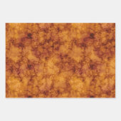 Feuille De Papier Cadeau Pierre rugueuse d'Halloween (Devant 2)