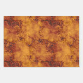 Feuille De Papier Cadeau Pierre rugueuse d'Halloween (Devant)