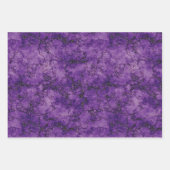 Feuille De Papier Cadeau Pierre rugueuse d'Halloween (Devant 2)