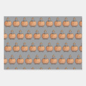 Feuille De Papier Cadeau Pigeons mignons (Devant 2)