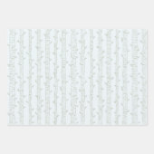 Feuille De Papier Cadeau Pine Tree & Pine Cone Gift Wrap Set (Devant)