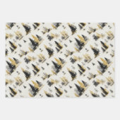 Feuille De Papier Cadeau Pine trees scenery landscape (Devant 2)