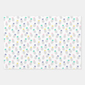 Feuille De Papier Cadeau Pineapples (Devant 2)