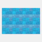 Feuille De Papier Cadeau pingouins en Antarctique (Devant 3)