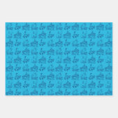 Feuille De Papier Cadeau pingouins en Antarctique (Devant 2)