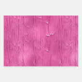 Feuille De Papier Cadeau Pink Cake Frosting Anniversaire (Devant)