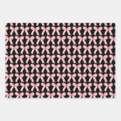 Feuille De Papier Cadeau Pink Coquette Bow (Devant 3)