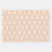 Feuille De Papier Cadeau Pink et Kraft Elegant Assorti  (Devant 2)