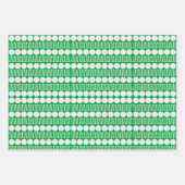 Feuille De Papier Cadeau Pink Green & Blue Golf Balls & Tee - shirts (Devant 2)