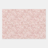 Feuille De Papier Cadeau Pink Hearts Strawberry Cupcake   (Devant 2)