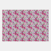 Feuille De Papier Cadeau Pink Orchids (Devant)