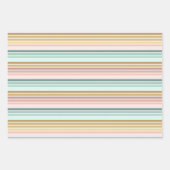 Feuille De Papier Cadeau Pink Pastel Vibe de Noël envelopper cadeau (Devant)