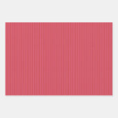 Feuille De Papier Cadeau Pink red merry bright stripe Christmas (Devant 2)
