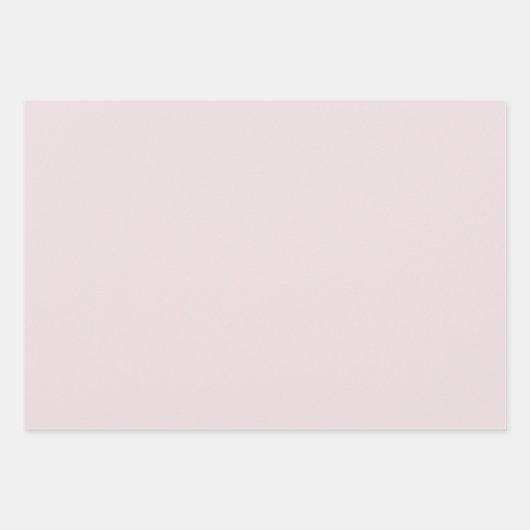 Feuille De Papier Cadeau  Pink Wedding  (Devant)