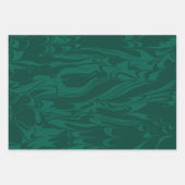 Feuille De Papier Cadeau Pins marbrés (Devant 3)