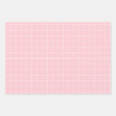 Feuille De Papier Cadeau Piscine tropicale rose (Devant)