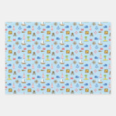 Feuille De Papier Cadeau Pixel Sea Art Motif (Devant 3)