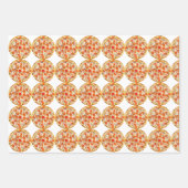 Feuille De Papier Cadeau Pizza (Devant 2)