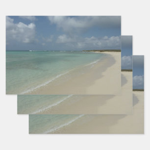 Feuille De Papier Cadeau Plage d'Aruba II Magnifique paysage naturel